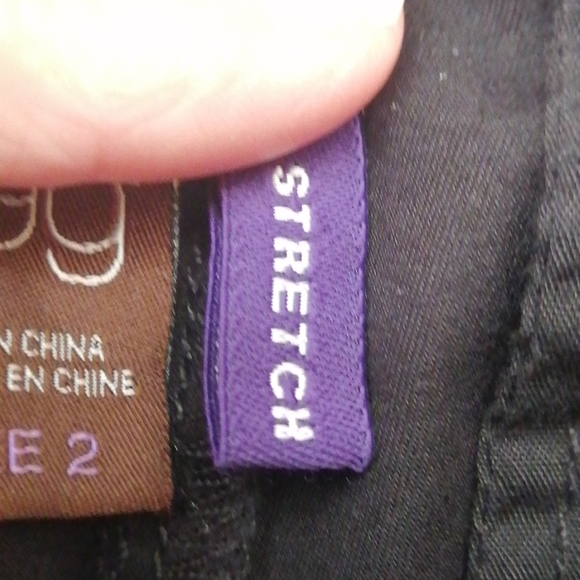 NWT, Jag ladies black stretch cuffed capris ,size 2 - Picture 8 of 11